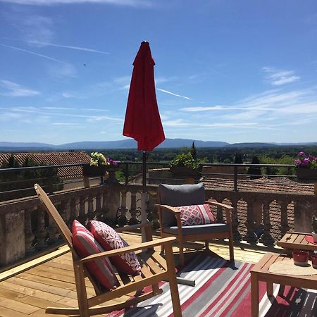 Bed and Breakfast Un soir sous les étoiles Châteauneuf-de-Gadagne Exterior foto